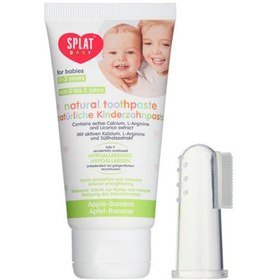 Resim Splat Baby Diş Macunu + Parmak Diş Fırçası 40 ml 