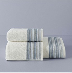 Resim Taç Butik Doğu Ekspresi Pamuk Banyo Havlusu Beyaz 70x140 000000001500223879 Beyaz 