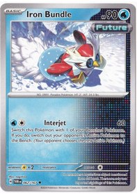 Resim Iron Bundle 062/167 - Twilight Masquerade - Pokemon Kartı Mint 
