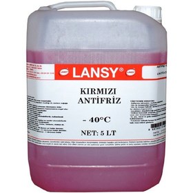 Resim Lansy Kırmızı Antifriz 5 Lt - 40 Derecec 