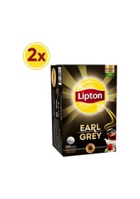 Resim Lipton Earl Grey Demlik Poşet Çay 100'lü 2 x 320 G 