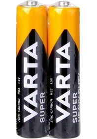 Resim Varta Superlife Aaa Çinko Karbo İnce Kalem Pil 4 Lü 