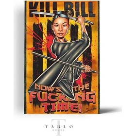 Resim Kill Bill Ahşap Tablo 8mm 