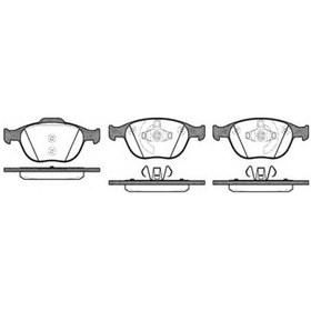 Resim MGA 55255 Fren Balatası Ön Tourneo Connect 02- Transit Connect 02- 