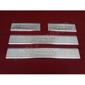 Resim Db Chrome Hyundai Accent Blue Krom Kapı Eşiği 2011-2018 4 Parça P (431299104) 