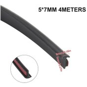 Resim 5mm 7mm Sızdırmazlık Şeridi Epdm Kauçuk Ön Arka Tampon 