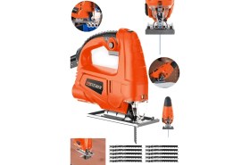 Resim Steiner Alman 4000 W Sjs Metal Şanzıman 6 Kademe Devirli Bakır Sargılı Dekupaj Testere Makinesi 10 Uç 