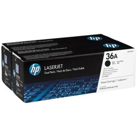 Resim HP (36ad) Cb436ad Orjinal Toner Ikili Paket Cc459a 