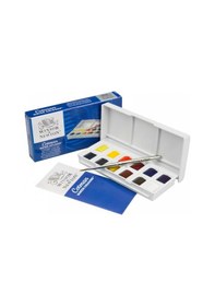 Resim Winsor&newton Cotman Sketchers Sulu Boya 12 Renk 1/2 Tablet 