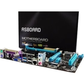 Resim Asboard H81 Ddr3 HDMI VGA Lan Usb3.0 1150P Bulk 