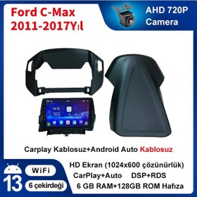 Resim Ford C-max 2011-2017yıl Multimedya 6-128 Gb Navigasyon 
