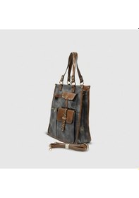 Resim Ççs Kadın Kol Çantası C.ccs17428 Gri Camel 