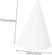 Resim NUOBESTY 25 Adet Seramik Kazık Kil Sanat Aletleri Mini Malzemeleri Kil Projeleri Için Yüksek Sıcaklık Refrakter Çiviler 