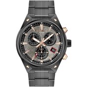 Resim Quantum Hng1172.050 Tüm Fonksiyonları Aktif Safir Camlı Çelik Kordon Çelik Kasa 10 Atm Suya Dayanıklı Füme Renk Erkek Kol Saati Füme 