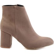 Resim Bambi Vizon Süet Kadın Bot & Bootie K02503713002 