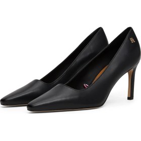 Resim Tommy Hilfiger Deri Siyah Kadın Stiletto FW0FW08993BDS 