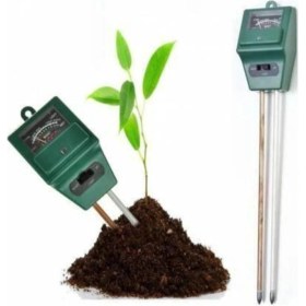 Resim Temiz Pazar Toprak Nem Ph ve Işık Ölçer 3'ü Bir Arada 