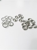 Resim Klinkshop 15 mm Nikel Renk Klikıt Çıtçıt - 25 Adet 