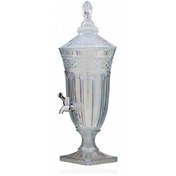 Resim Çiftçiler Buenos Helen Kapaklı Ayaklı Kristal Cam Sebil (MRM-19909) 