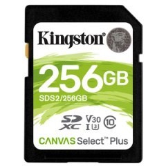 Resim Kingston 256GB SDXC Canvas Select Plus 1 