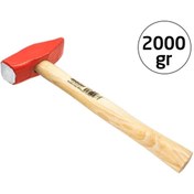 Resim Master 500757 Ahşap Saplı Tesviyeci Çelik Çekiç - 2000 gr 