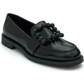 Resim Nero Black Oxford Klasik Kadın 90q3 Frau Alıas Siyah 