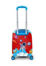 Resim Coral High Kids Astronot Uzay Desenli Çocuk Valizi 16696 Kırmızı - Mavi 