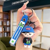 Resim Silver1 Elbise Bez Kumaş Anahtarlık Çanta Çekicilik Karikatür Bebek Araba Çekicilik Zarif Kolye (Yurt Dışından) 