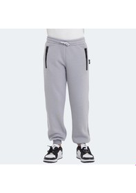 Resim Slazenger LAMIS Çocuk Fermuar Cepli Taş Gri Eşofman Altı 