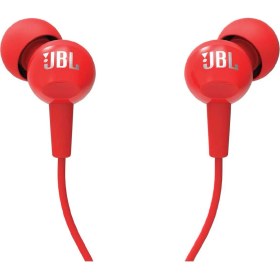 Resim JBL C100SIURED Mikrofonlu Kulakiçi Kulaklık CT IE Kırmızı 