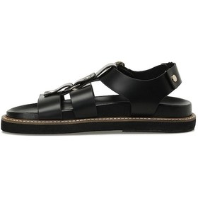 Resim Nine West Hermon 5fx Siyah Kadın Kalın Taban Sandalet 000000000101944629 Siyah 