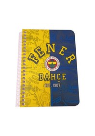 Resim Not Defteri Bloknot Spralli 10x15 Cm Çizgili 80 Yaprak 1 Adet Lisanslı Orjinal Kanarya Not Defteri Sarı - Lacivert 