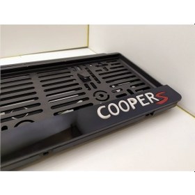 Resim Mini Cooper S Pleksi Plakalık Takımı 2 Adet 