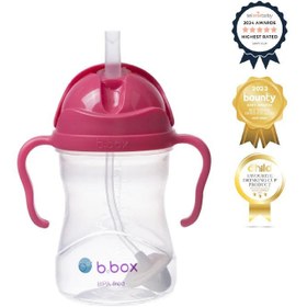 Resim Bbox Tıklama Uçlu Kilitli Alıştırma Bardağı 240ml +6 Ay Pembe 