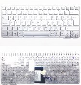 Resim Sony Uyumlu Vaio VPCCA36FH/W Klavye - Türkçe Gümüş Gri - Çerçevesiz 