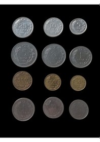 Resim Cumhuriyet Dönemi Türk Liraı Madeni Koleksiyon Para. Antikalar Hobi Hediye Darpane Nkolo11 