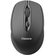 Resim Classone Cbt10 Bluetooth + 2.4 Ghz Şarj Edilebilir Kablosuz Mouse - Siyah Cbt10 