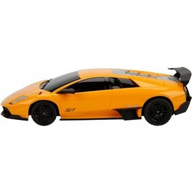 Resim 1:24 Lamborghini Murcielago Sv Işıklı Uzaktan Kumandalı Araba 39403 Sarı Çok Renkli 