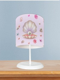 Resim Mekta Home Bebek Ve Çocuk Odası Seksekli Ve Deniz Fenerli Abajur 