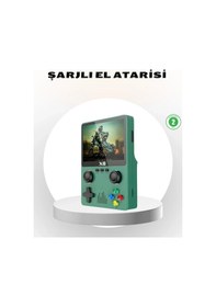 Resim Bfs Taşınabilir Oyun Konsolu 3.5 İnç Ips Ekran Yaylı Çift Lr Tuşlu 