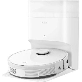 Resim MOVA S10 Plus Robot Süpürge ve Paspas, 7,000PA Vormax™ Emiş, Dualboost 2.0 Sistemi, Akıllı Halı Temizleme, Yükseltilebilir Tam Kauçuk Silindirik Fırça 