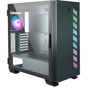 Resim Msi Mag Vampiric 300R Midnight Green Gaming E-Atx Pc Kasası 