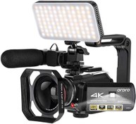 Resim ORDRO AC3 1080P 60FPS IR Gece Görüşü - 4K Kamera Video Kamera 