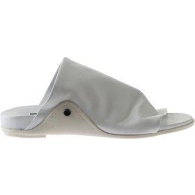 Resim Bueno Shoes Beyaz Deri Kadın Düz Terlik 01WU7602 01WU7602 