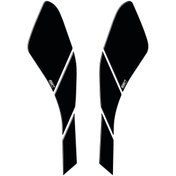 Resim GP Kompozit Honda PCX 125 2021-2024 Uyumlu Yan Pad Siyah 