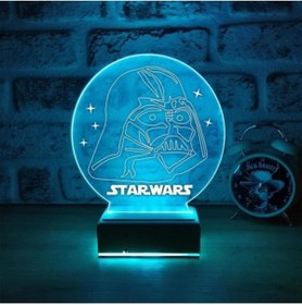 Resim Hediyeiste Star Wars 3d Led Masa Lambası 
