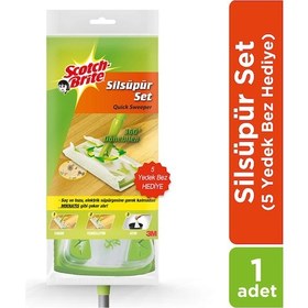 Resim Scotch Brite Sil Süpür Q600 Paspas Sistemi 