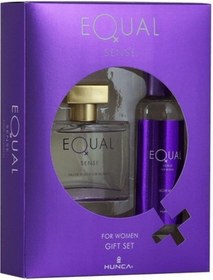 Resim Equal Sense Kadın Parfüm EDT 75 ML + Body Mist 