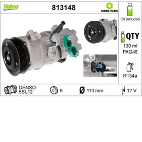 Resim Valeo KLIMA KOMPRESORU BMW N43 B16 N46 B20 E87 E90 X1 E84 