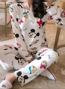 Resim PEMBİŞ HOMEWEAR Mickey Süpersoft Pijama Takım 